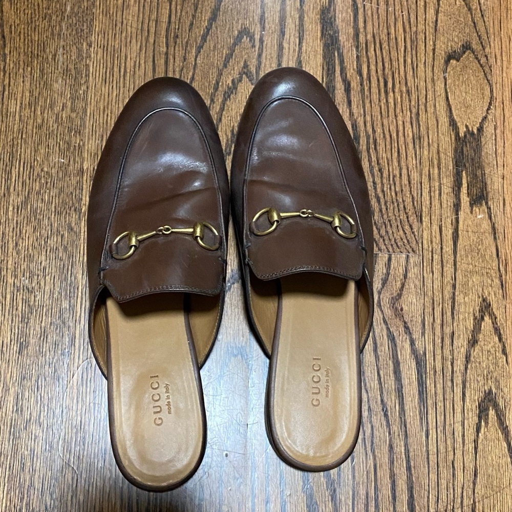 Gucci Princeton brown loafers